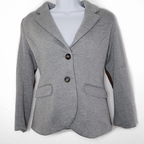 Forever 21 | Gray Elbow Padded Blazer - Picture 1 of 7